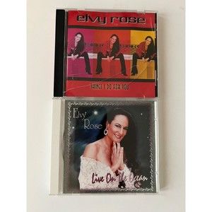 Elvy Rose Things I Do For You / Live On The Ocean CDs AUTOGRAPHED Play Tested